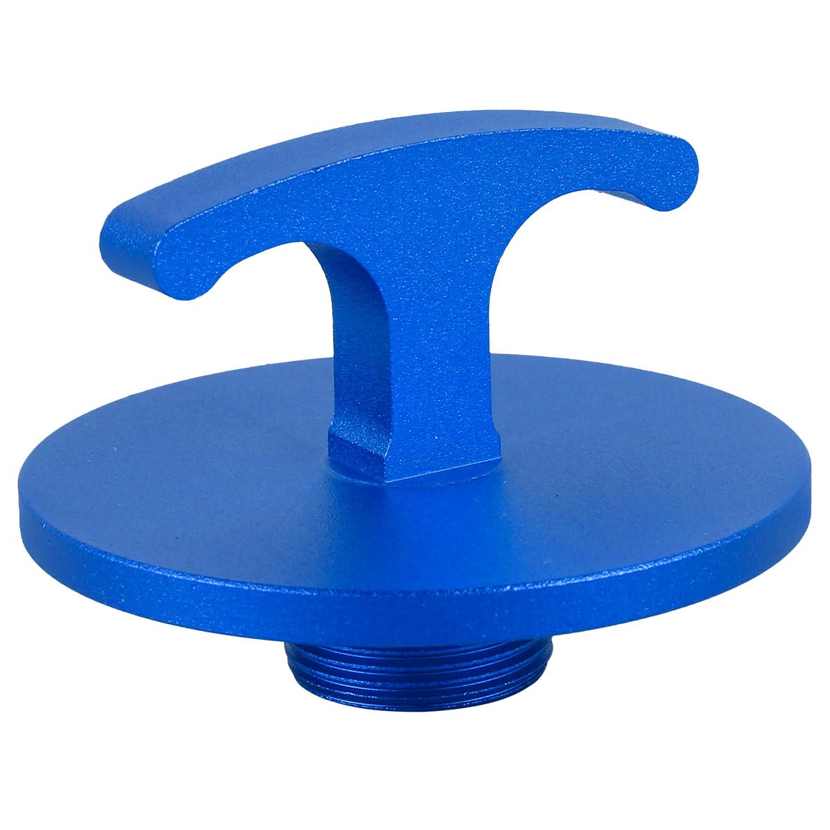Ghopy Oil Filter Plug Tool Compatible with 2013-2018 RAM 2500 3500 5.9L 6.7L Turbine Diesel Aluminum Alloy Oil Filter Plug Cap Off Tool with T Handle Anti-Leak Oil Filter Plug Car Accessories(Blue)