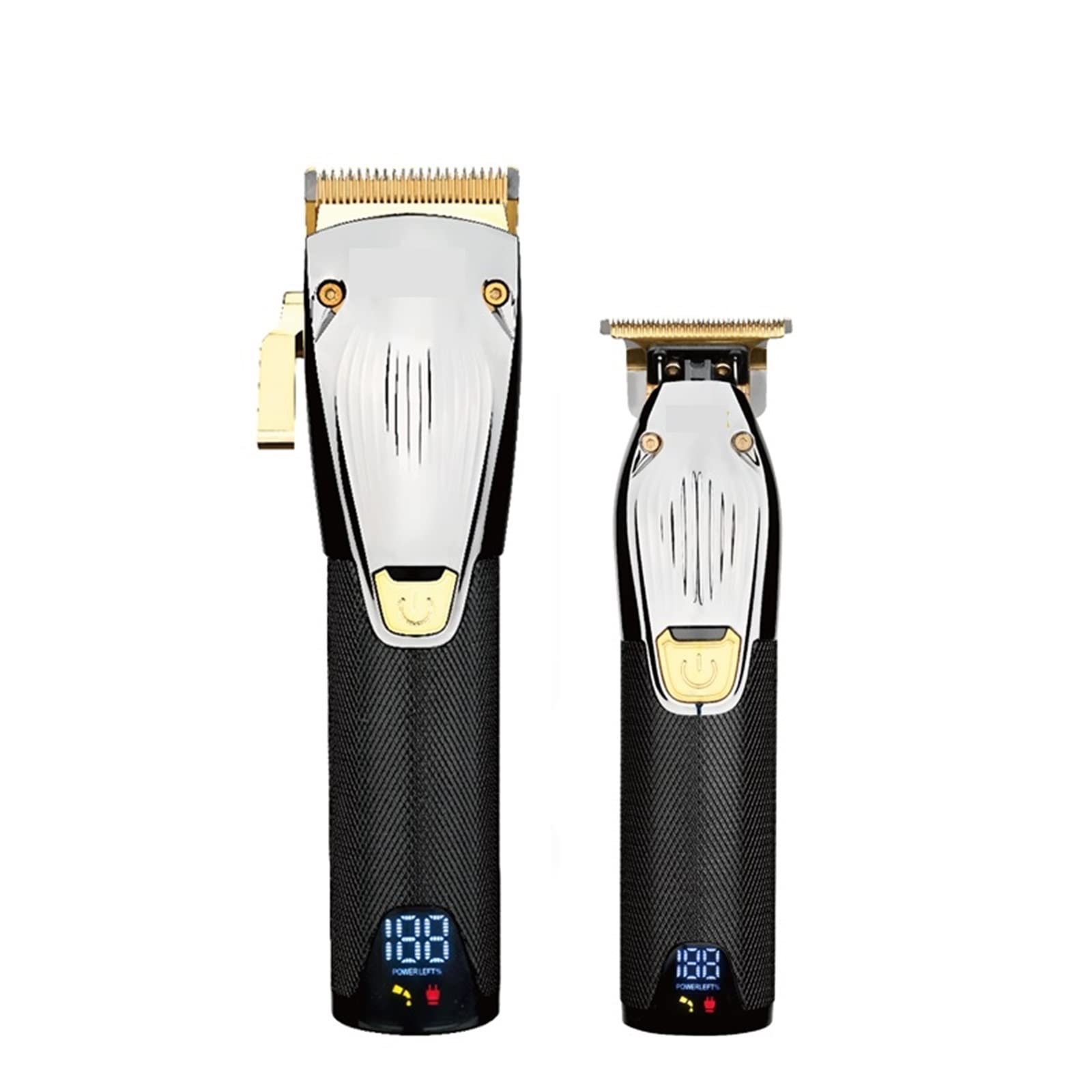 YUSIWOAL Hair Trimmer Cordless Hair Clipper with 440C Taper Blade Electric Hair Trimmer with LCD Display Hair Care and Styling