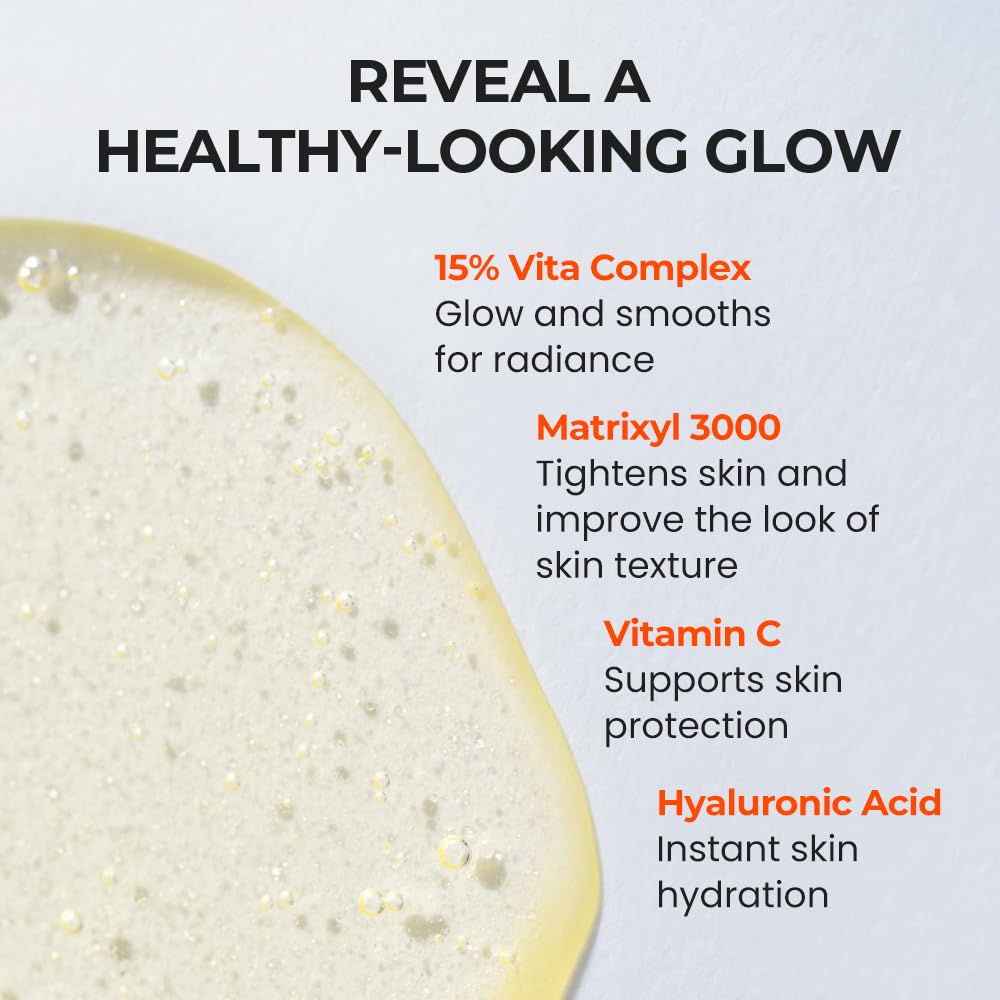 SKIN&LAB Vitamin C Face Serum with Hyaluronic Acid and Niacinamide