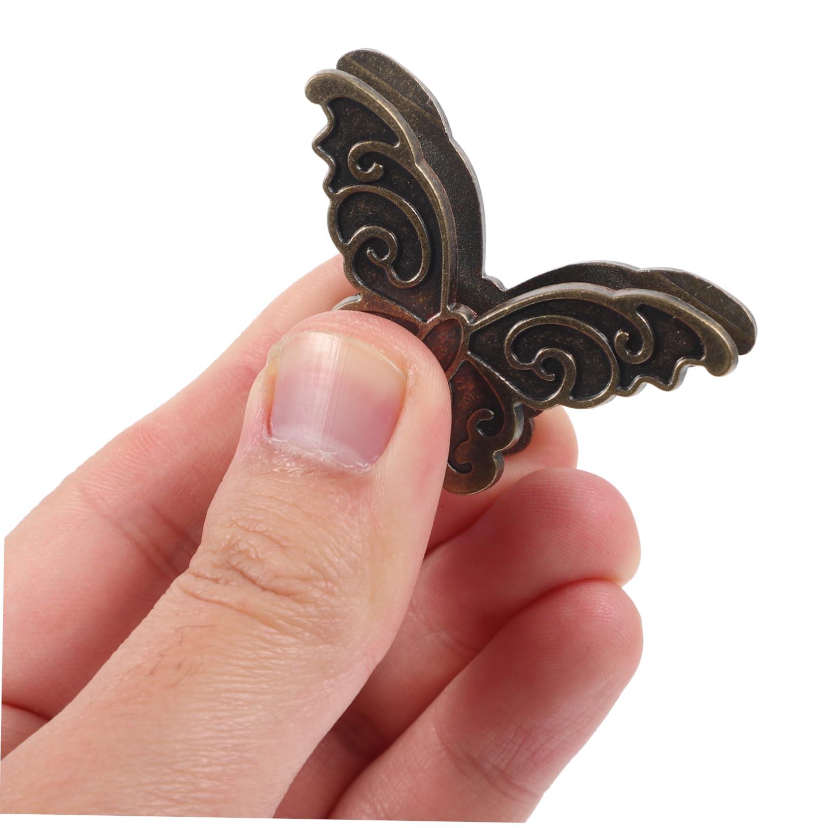 ARTIBETTER 4 Sätze Schmetterlingsclip Name Clips Büroklammern Groß Tagebuchclip Geldscheinklammer Aus Metall Tagebuchklammern Aus Metall Ausweisclip Bill Clip Zinklegierung 4 Stück * 4