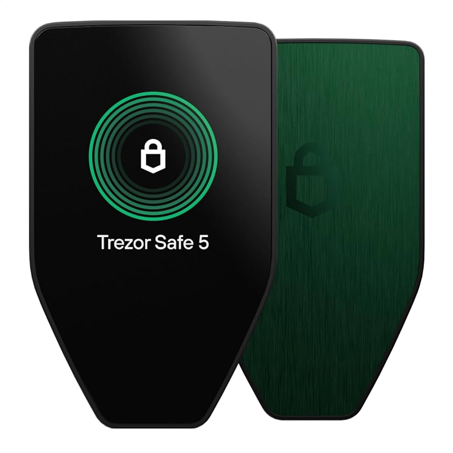 Amazon.co.jp: Trezor Safe 5 - 安全な要素とパスフレーズ