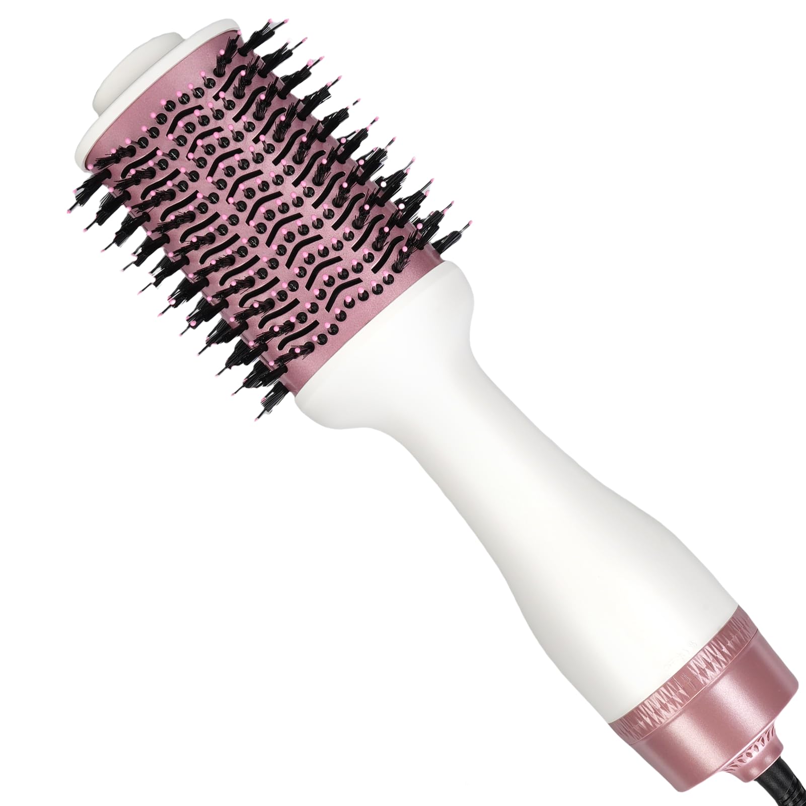Sonew Spazzola ad aria calda rotonda, spazzola per asciugacapelli, spazzola per asciugacapelli in uno, asciugacapelli e volumizzatore 4 in 1, spazzola ad aria calda, Hot Round Curling Blowout