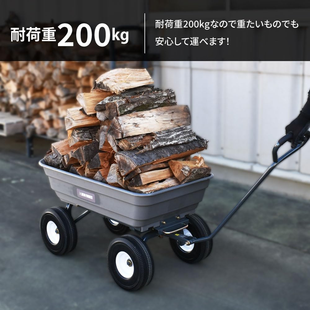 Amazon.co.jp: Astro Products Plastic Dump Tab Carry Cart | For