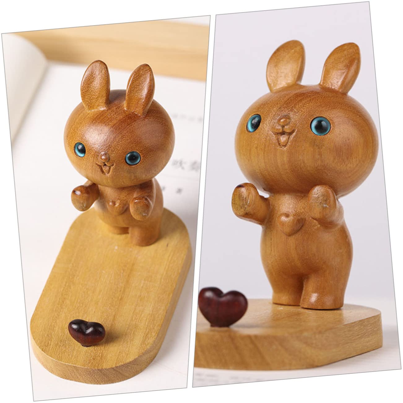 OSALADI 4pièces Support De Téléphone Forme De Lapin Mignon Décoration De Bureau Et Accessoire Pratique pour Smartphone pour Adultes