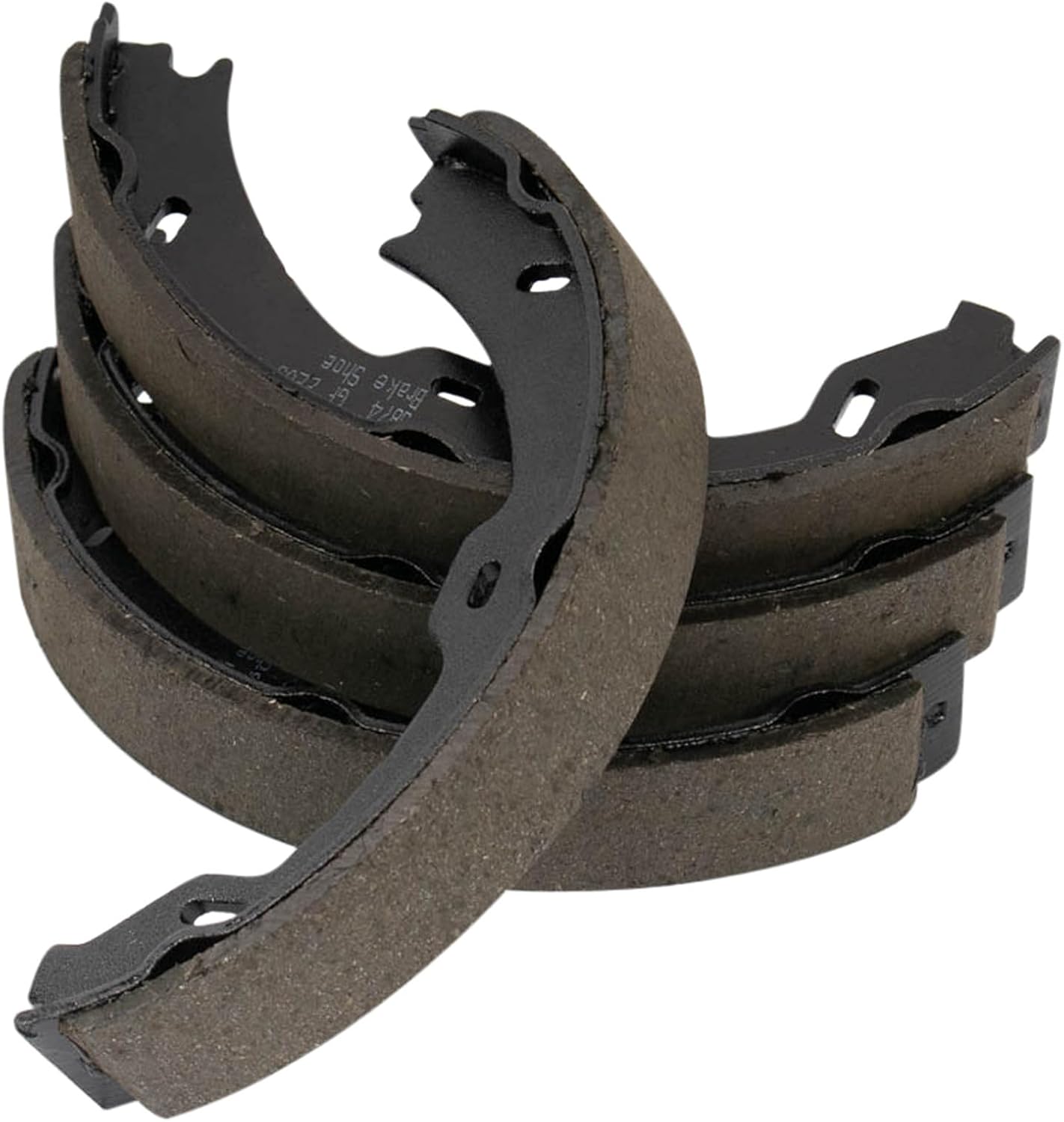 Rear Parking Brake Shoe Set Compatible with 2003-2014 Mercedes-Benz