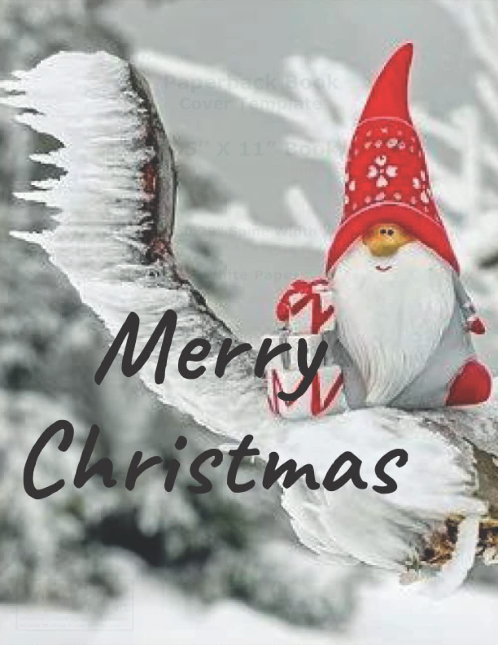 notebook christmas 2022 - with Expression ''merry christmas'' : noelle: size: 8,5in x 11in, Pages :125p