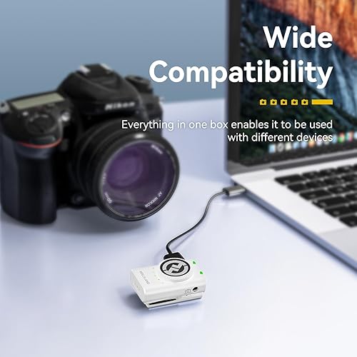 Miniatura 31 de Hollyland Lark M2 - Micrófono inalámbrico para iPhone 14 y menos, mini micrófono magnético, rango de 984.3 ft, audio de alta fidelidad, cancelación