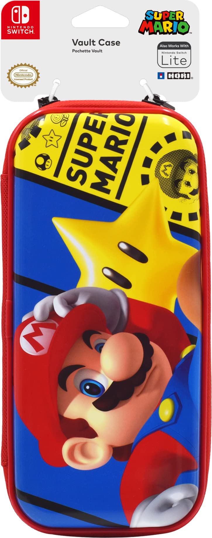 Hori Custodia Premium Vault Case (Super Mario) Per Nintendo Switch/Lite - Ufficiale Nintendo - Nintendo Switch
