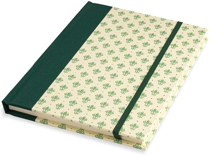 Notebook with Elastic cm 15x21, 70 Sheets Striped