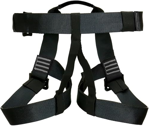 Miniatura 4 de Arnés de escalada en roca Fusion Climb® (5,000 libras) Arnés profesional de medio cuerpo para montañismo, escalada de árboles, tirolesa, escalada en