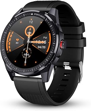 GOKOO Smart Watch Gift Fitness Tracker with Heart Rate Monitor Ip68  Waterproof Activity Tracker Step Counter Pedometer Sport Smart Watch for  Men Compatible with iOS and Android (Black) : Amazon.ca: Clothing, Shoes