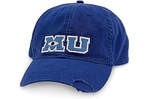 Monsters University Baseball Cap Adult Size Blue: Rep your favorite Monsters University...