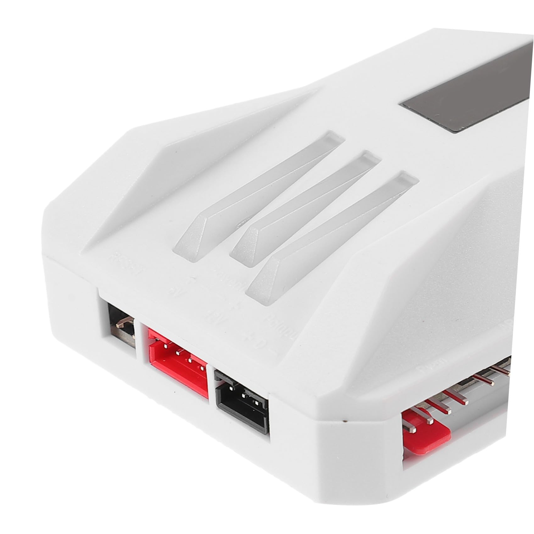 Ventilador de Refrigeración de CPU Silencioso 12cm Abs Blanco | Decoracion Verano, Ventilador de Ordenador Rgb, Luz Doble Cara, Gran Caudal