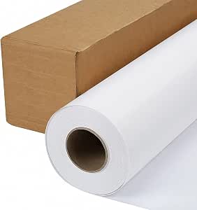 Professional Wide-Format Matte Canvas Roll For Inkjet Printing - Acid-Free, Multiple Sizes, USA Made