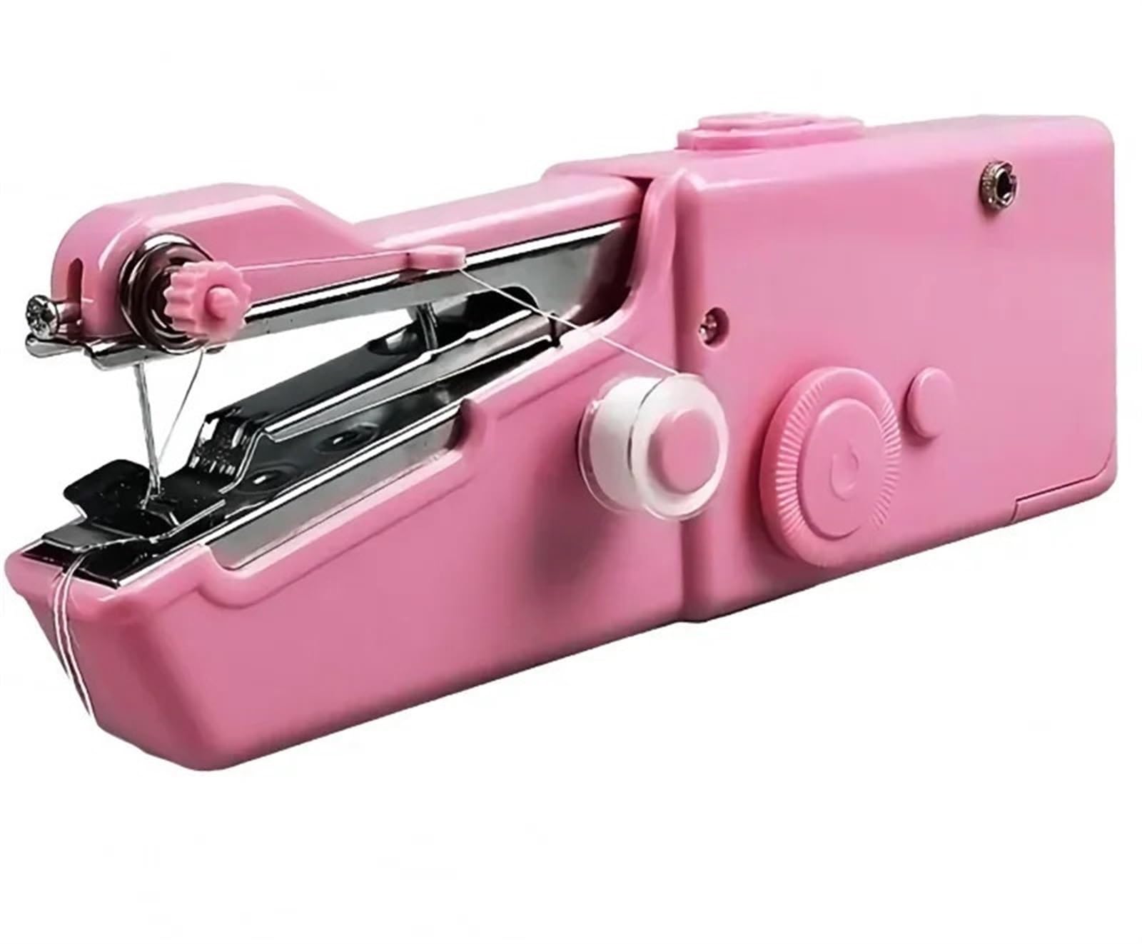 Edede Roze Sewing Machine, Home Portable Handheld Electric Sewing Machine Small Automatic Sewing Machine Repair Sewing Clothes(Roze)