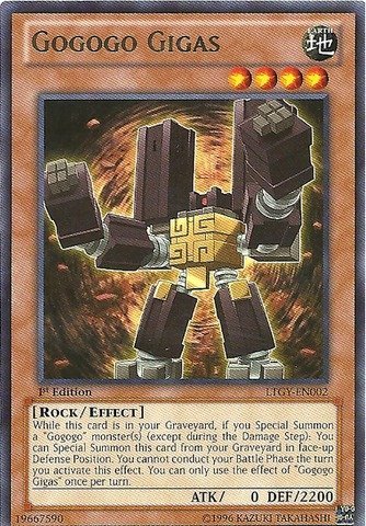 【GOGOGO】 Amazon.com: Yu-Gi-Oh! - Gogogo Gigas (LTGY-EN002) - Lord of the