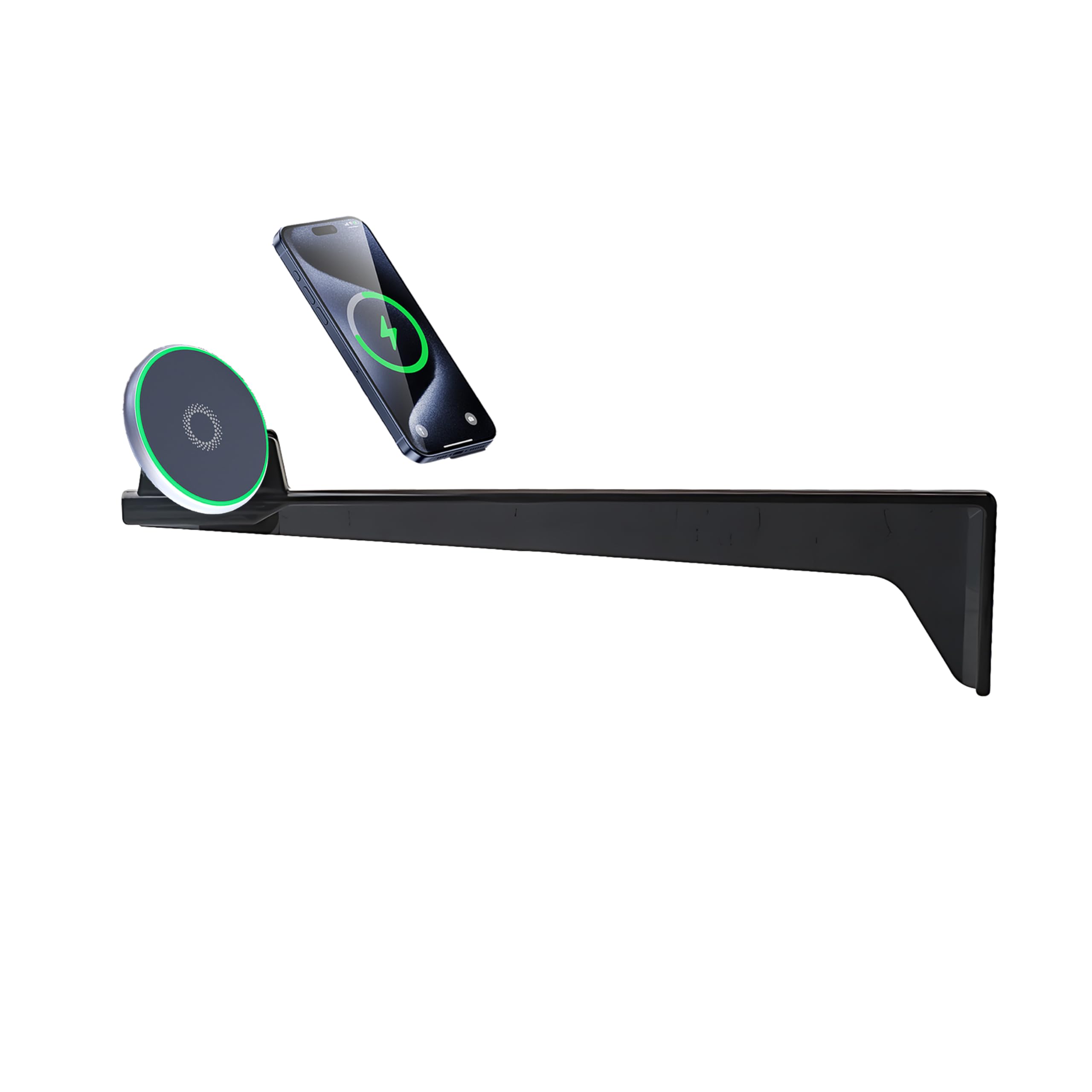 - Car Phone Holder for 2025 BMW The X3 Accessories 15W Fast Wireless Charger Screen Fixed Clip Cell Phone Mount Hands-Free 360 Degree Rotation (14.9 Inch)