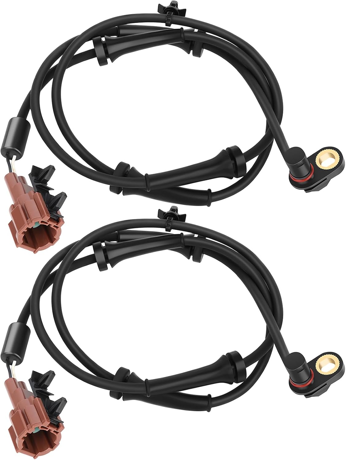 OCPTY ABS Wheel Speed Sensor Rear Left Right 2PCS for Nissan Armada 2005-2012 for Infiniti QX56 2004-2010 for Nissan Pathfinder Armada 2004 5.6L V8, ABS Sensor Replacement 47900-7S025 ALS624