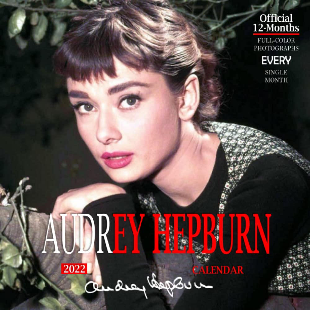 audrey-hepburn-2022-calendar-calendar-2022-january-2022-december
