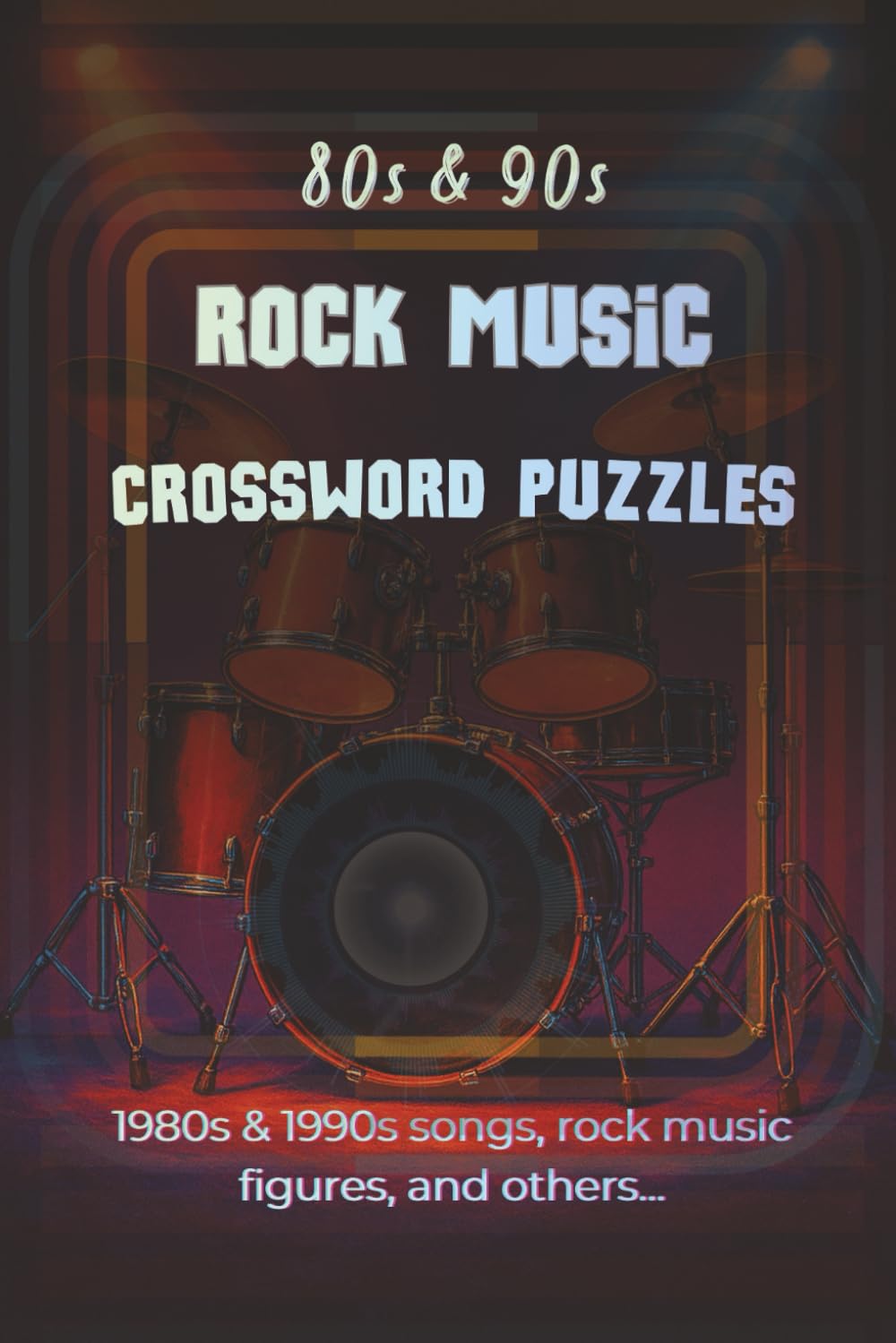 80s and 90s Rock Music Crossword Puzzles: 1990s and 1990s songs, rock music, figures and others…