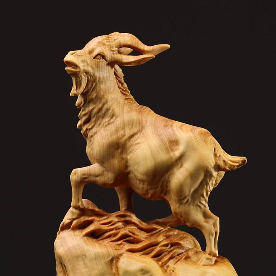 【美品】羊　ヤギ　ブロンズ像　北欧　置物　インテリア　工芸品　美術品　A2957 美品】羊 ヤギ ブロンズ像 北欧 置物 インテリア 工芸品 美術品 A2957