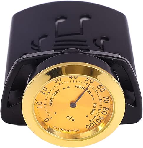 Drfeify Guitar Humidifier Hygrometer, 2 in 1 Portable Guitar Humidifier