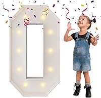 Vista 62 de 4 pies de alto, letras iluminadas con marco, letras enormes con marco, marco de globos en mosaico, letra grande para decoraciones de compromiso