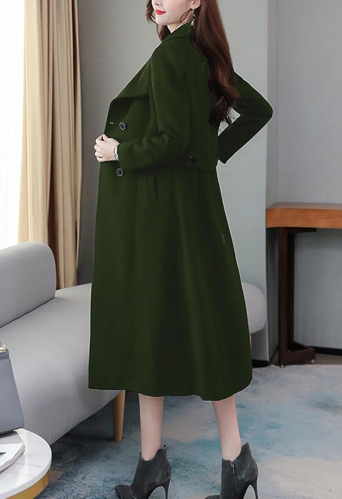 Amazon.com: chouyatou Women's Chic Shawl Collar Work Double