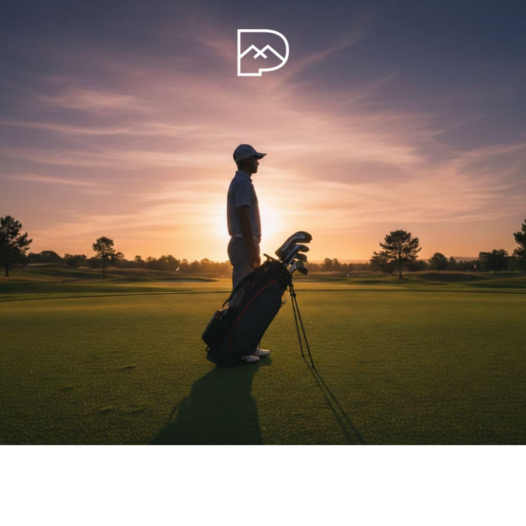 Golfbag für Herren & Damen – Products & More standbag I Golf Trolley I cartbag-Golf I Golftasche Herren I leichtes Standbag mit Tragegurt & 5‑Fach Schlägerdivider