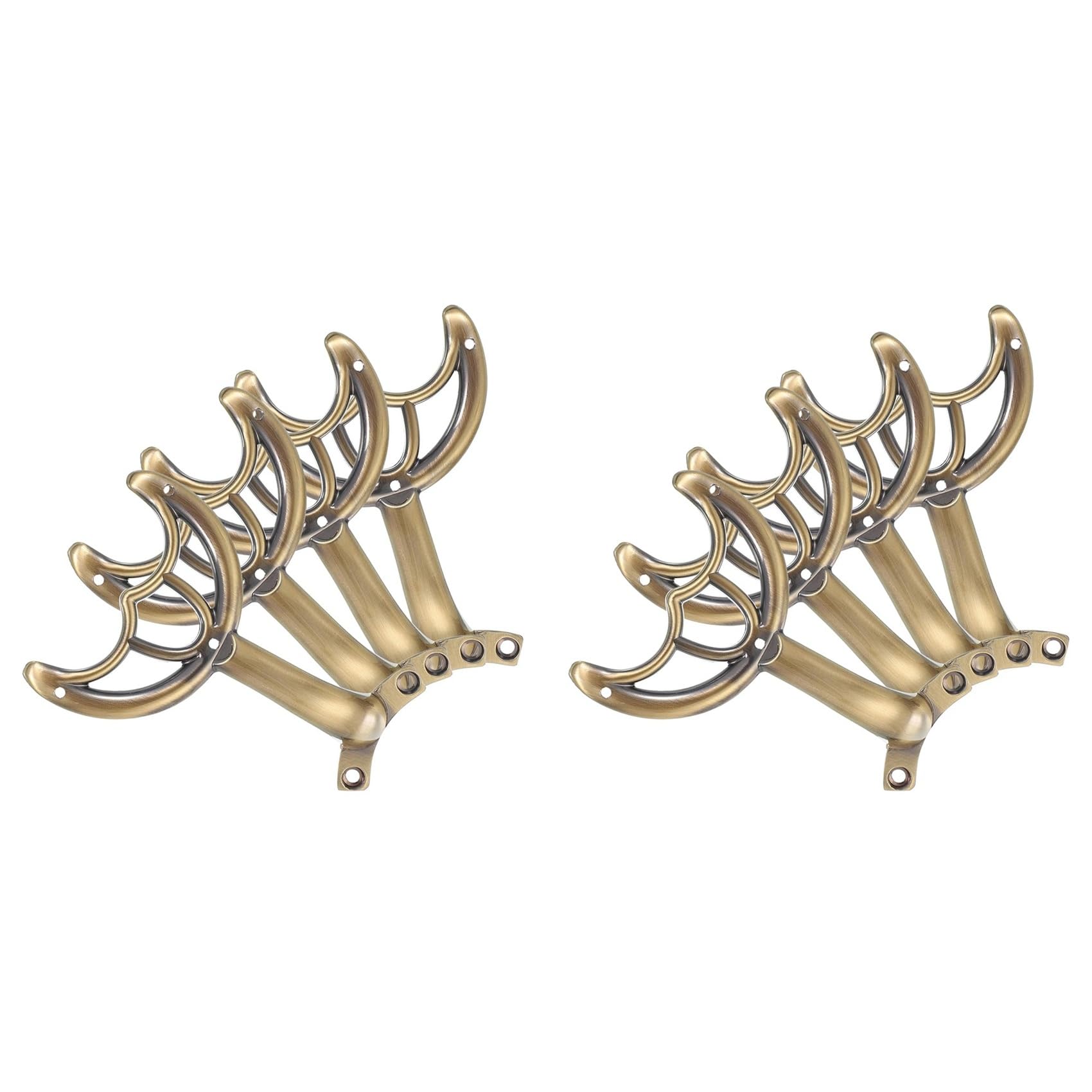 Hndhbfgrt Ceiling Fan Blades Arm Replacement, 8 Pcs 52inch Fan Blade Replacement Parts Mounting Bracket Kit Green Bronze