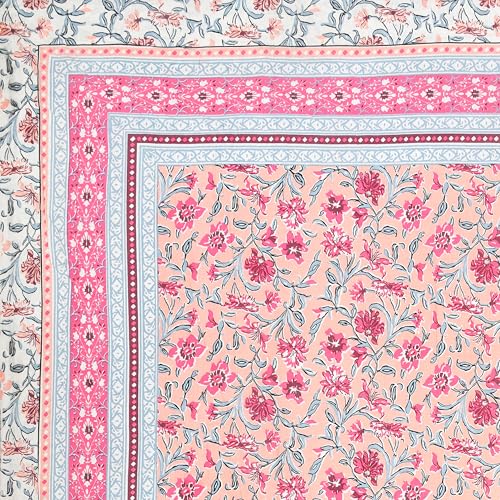 Image of Skin Friendly bedsheet Double Size Bed Cotton bedsheets for Double Size Bed, 1 Double Size bedsheet Cotton with Pillow Cover Set of 2 | 240 TC Soft Bed Sheet Double Size
