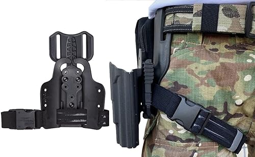 Tactical Leg Straps For Ubl Holster, 2 Set Military Edc Leg Strap Thigh Belt For Drop Flex Adapter Repair, Unisex Leg Strap Hanger Hunting Horseback Riding Lengthen Elastic Nylon #TOP6