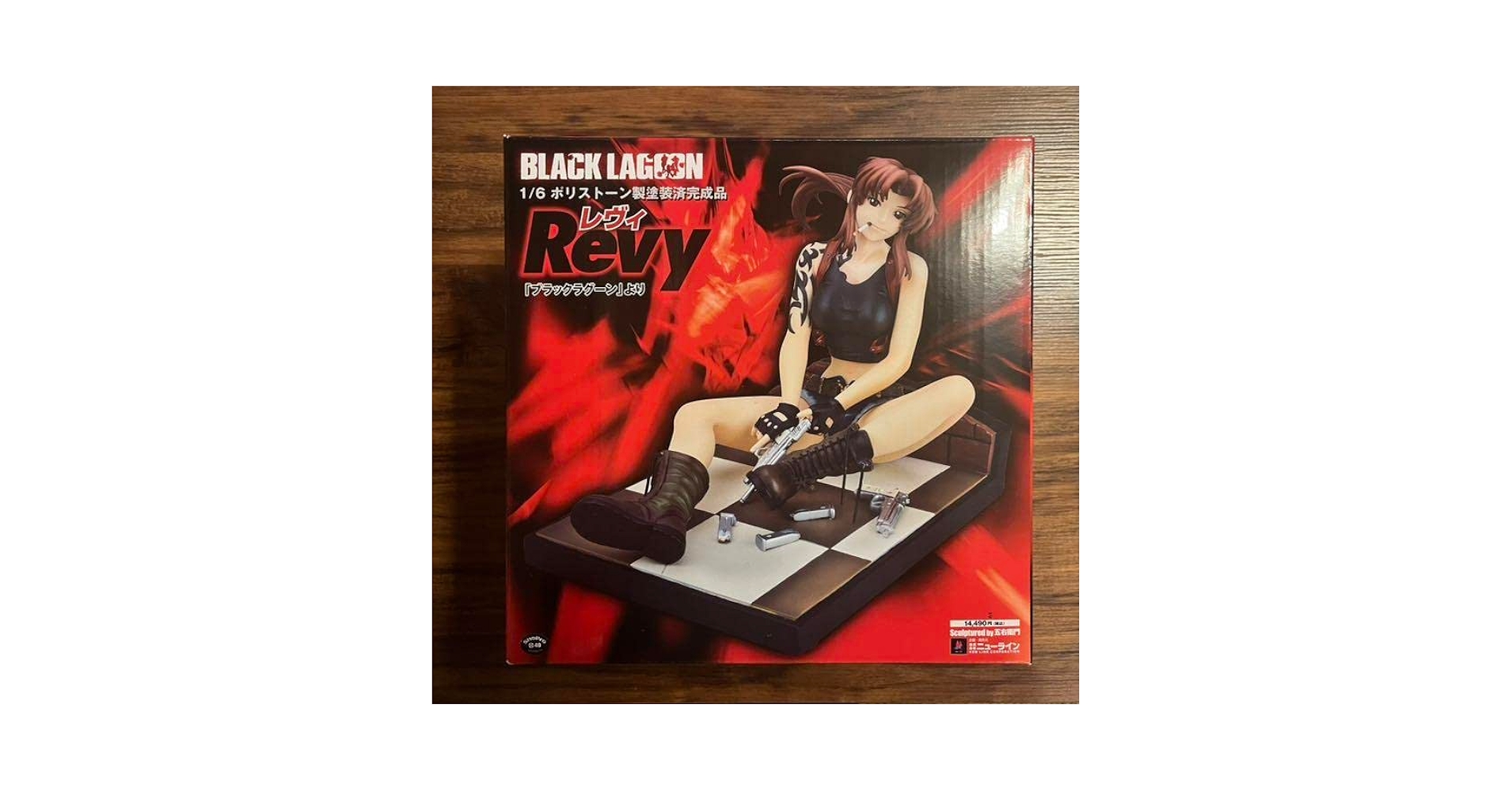ニューライン　ブラックラグーン　Revy　レビィ　完成品フィギュア　ジャンク ブラックラグーン Revy（レヴィ） 完成品フィギュア（再販