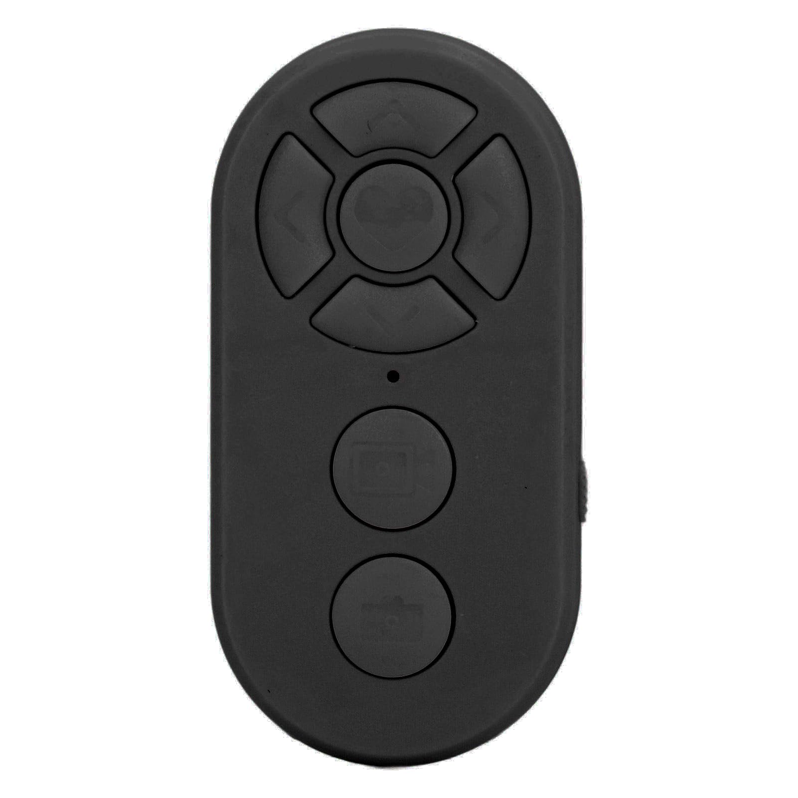 Bluetooth Remote Control for TikTok, Wireless Page Turner for EBook Video Recording, Bluetooth Remote Controller Shutter Button for Selfie Stick, 10m/32.8ft (Black)