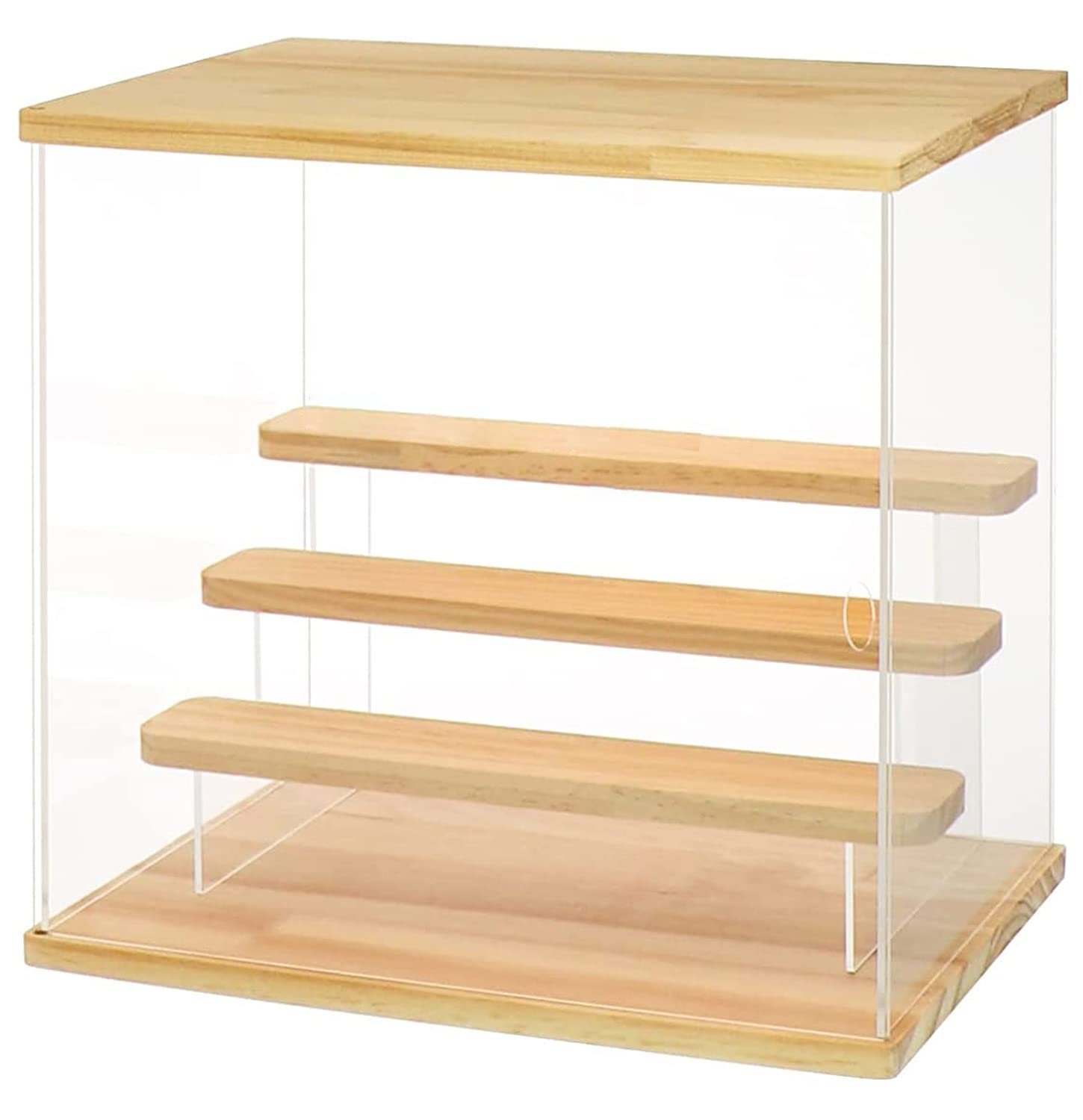 DuvinDD Acrylic Display Case Figure Display Case for Collectibles Clear