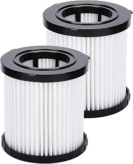 Blumway 2 Pack DCV5801H Hepa Replacement Filter Compatible for DeWalt DCV580 DCV581H DeWalt DCV5801H Wet Dry Vacuum Replacement Filter Washable and Reusable