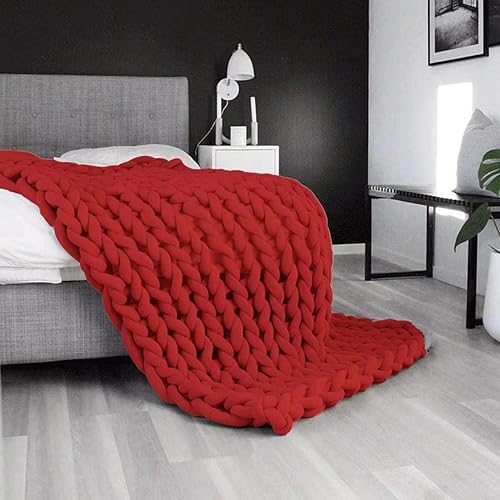 Miniatura 8 de Hilo grueso para tejer con brazo gigante, color gris oscuro, 2.2 libras, peso tubular súper suave, Jumbo Ya rn, tejido a mano de ganchillo para