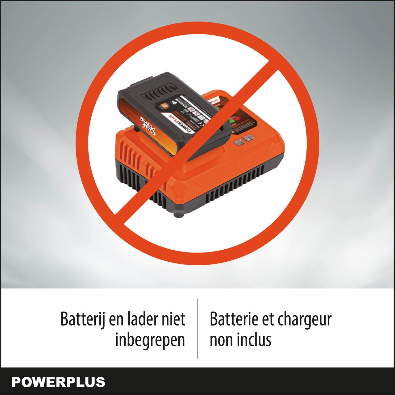 POWERPLUS POWDP25100 - Sierra de sable de 20 V, excl. batería y cargador