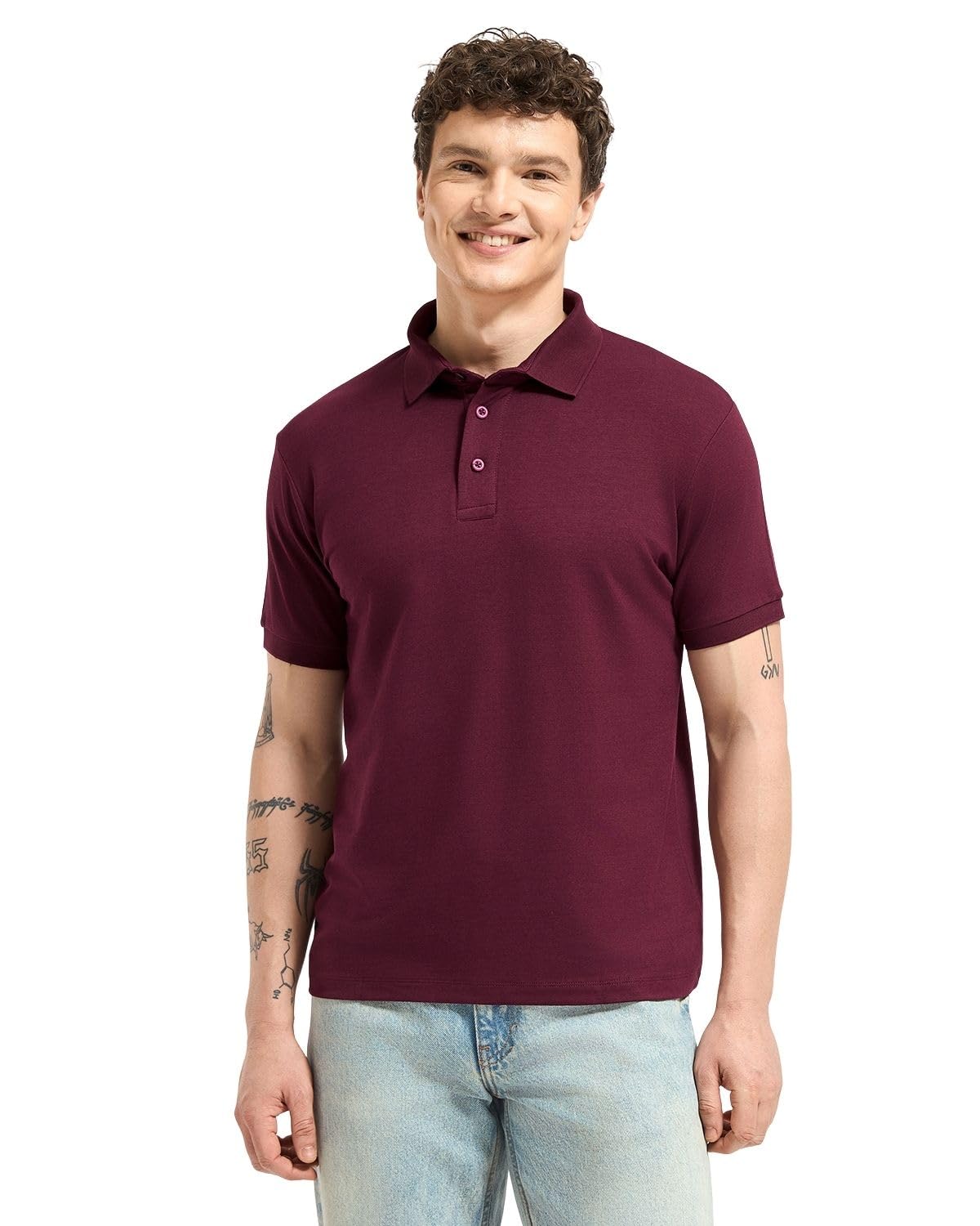 wellbi Eco-Friendly Bamboo Polo T Shirt | Mens Stylish Casual Regular Fit | Comfortable Soft | Trendy Breathable Lightweight | Quality Modern Essential Fashion-picture-17
