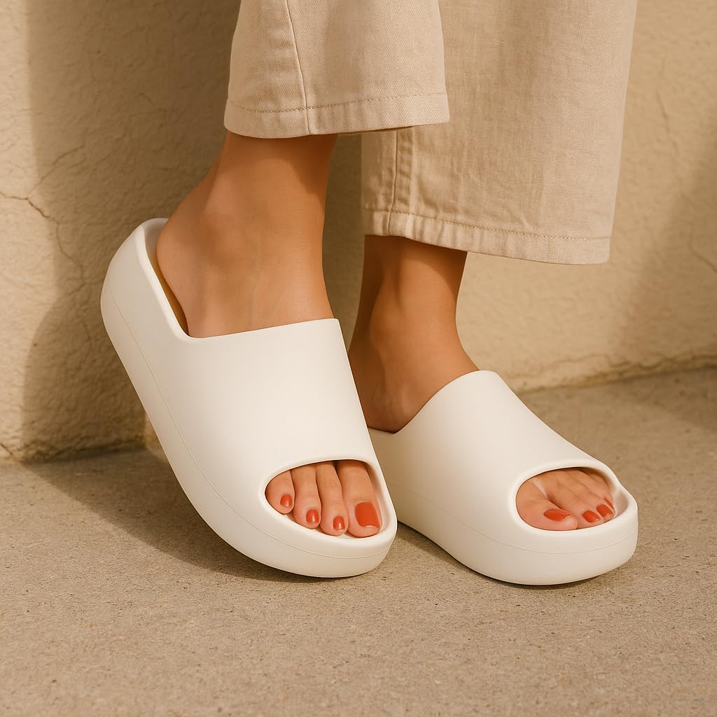 CUSHIONAIRE Women's Harrison platform slide sandal with +Comfort - Image 3