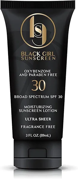 Bissport BlackGirlSunscreen SPF 30 Sunscreen - Made by Women of Color for People of Color - 3 FL OZ