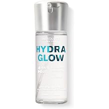 Absolute New York Hydra Glow Collection; Moisturizer and Primer, 4-in-1 Mist, Water Based Setting Powder MFHG02 4 in 1 Mist