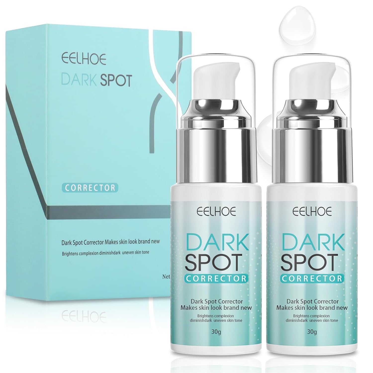Dark Spot Remover Cream For Face, Dark Spot Corrector for Age Spot, Sun Spots, Blemish Spot, Melasma, Freckle, Sun Spots Remover & Blemish Reducer for Women Men (1Fl Oz x2)