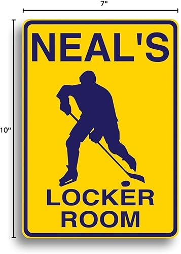 Miniatura 3 de Letrero de hockey - Personalizado con tu nombre