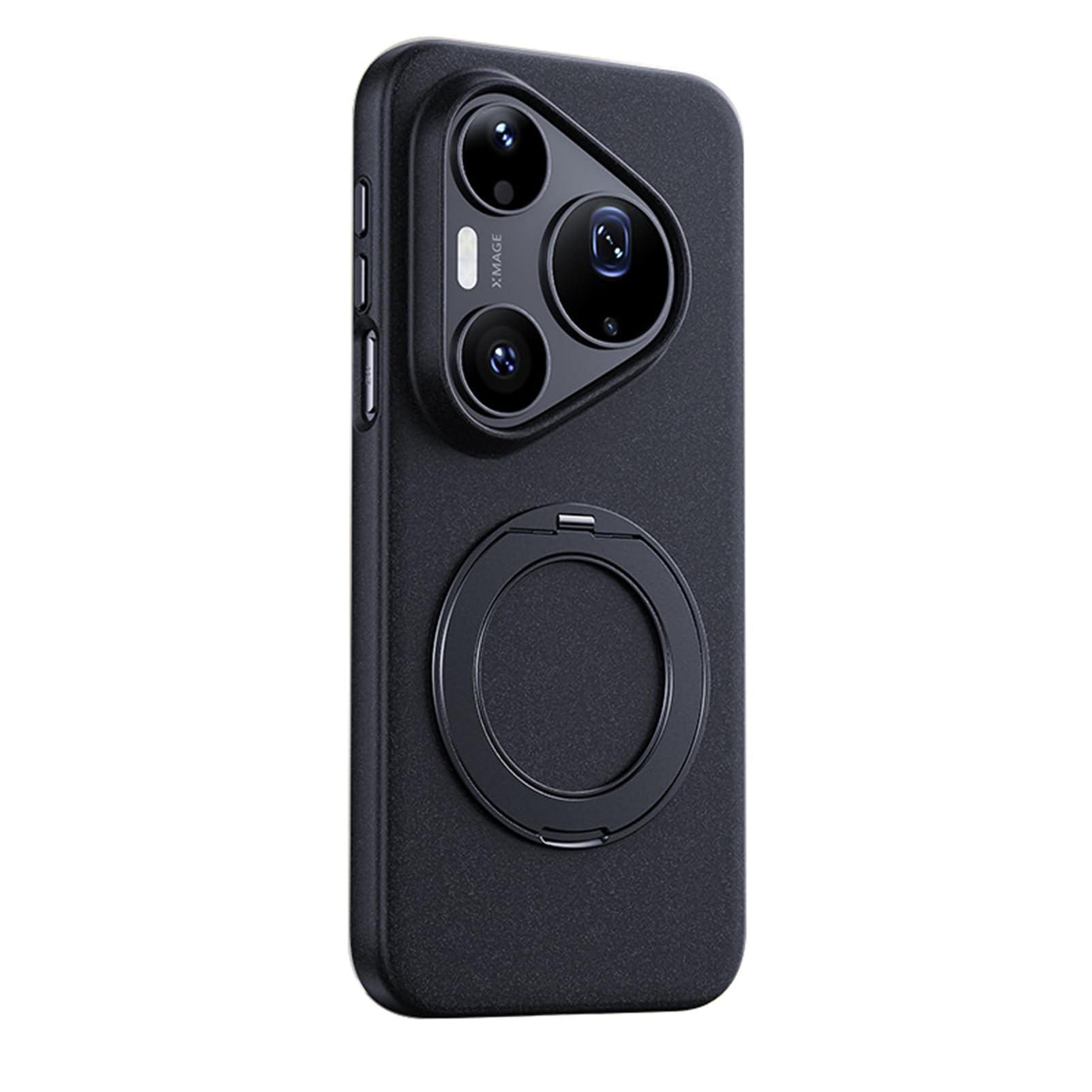 Coque Huawei Pura 90 Pro Max antichoc givrée avec anneau de doigt et fixation aimantée
