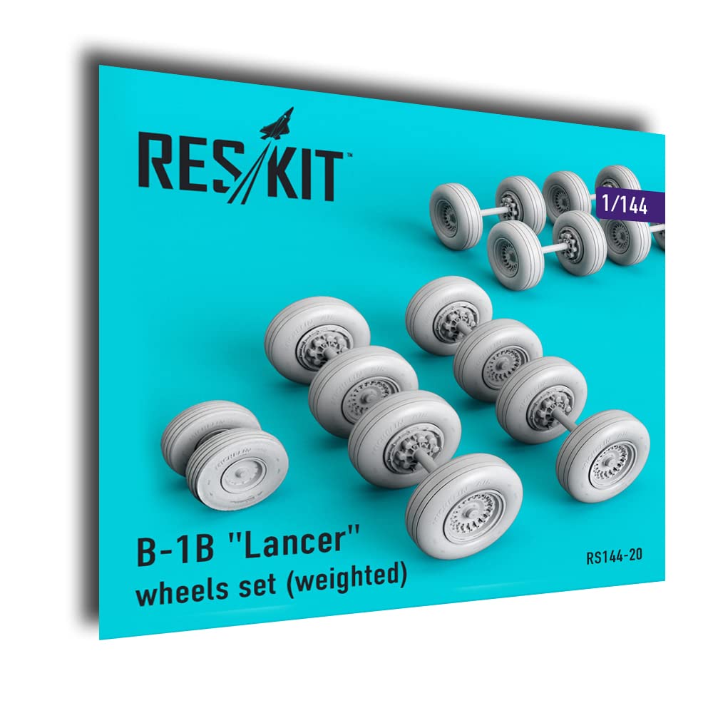 Reskit RS144-0020 roues lestées pour donner du poids au B-1B Lancer 1/144 - 3