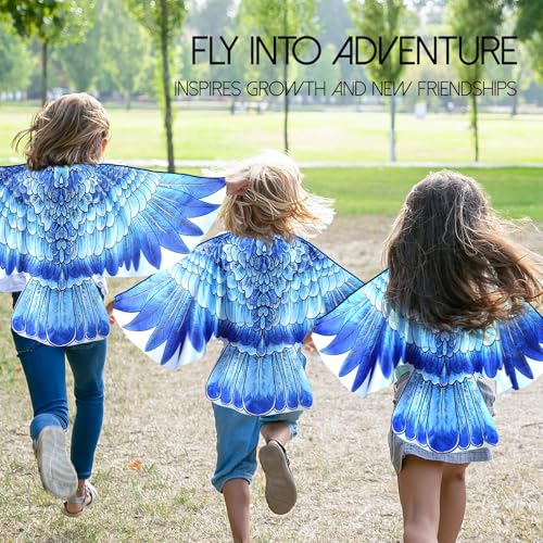 Disfraz completo alas de pájaro para niños miniatura 7