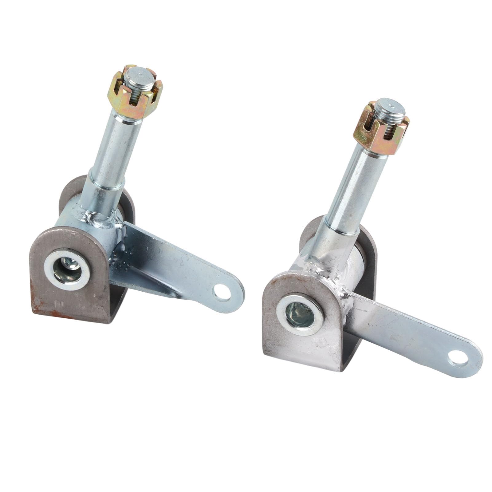 M16 Vordere Lenkknöchel Rechts Links Stahllegierung Spindelhalterung Set für Go Kart