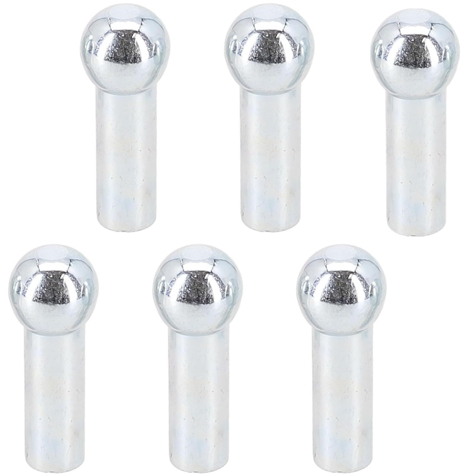 6 Pack Gym Cable Ball Stopper Gym Pulley Machine Stopper Cable Ball Terminals Wire Port Joint Parts Weight Machine Accessories Fitness Equipment Running Yoga Accessories for Home Gym Machine(6mm)