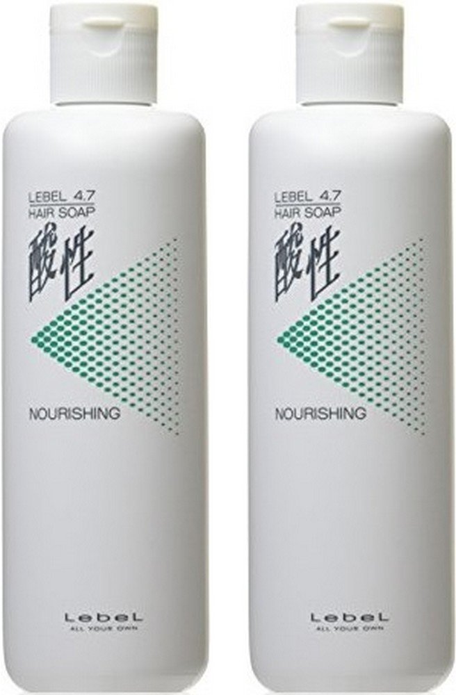 Amazon | 【X2個セット】 ルベル 4.7酸性 ヘアソープ ナリシング 400ml